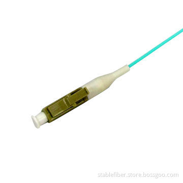 LC/PC OM4 0.9mm Fiber-optic Pigtail with Low Insertion Loss